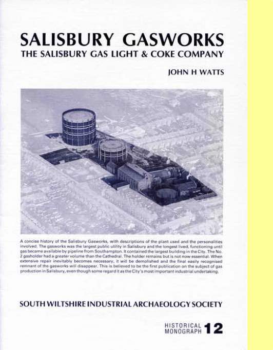 Salisbury Gas Works front cover