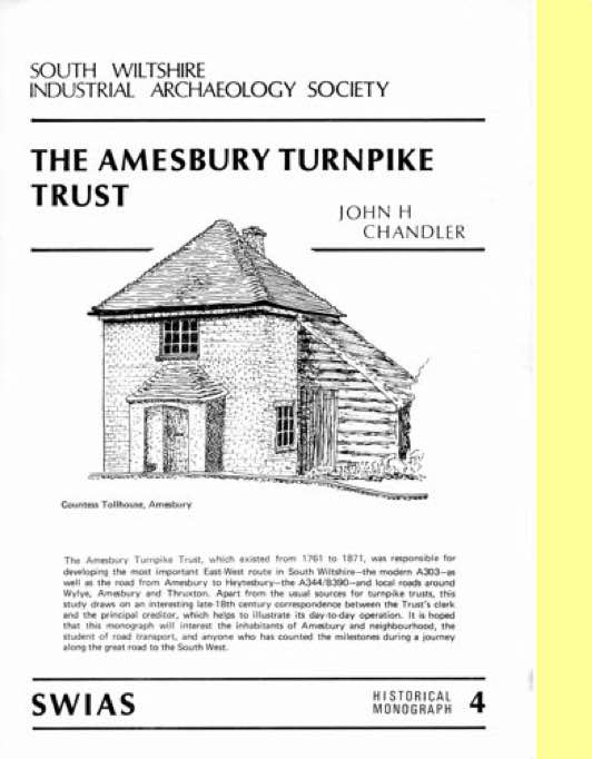 Amesbury Turnpike front cover